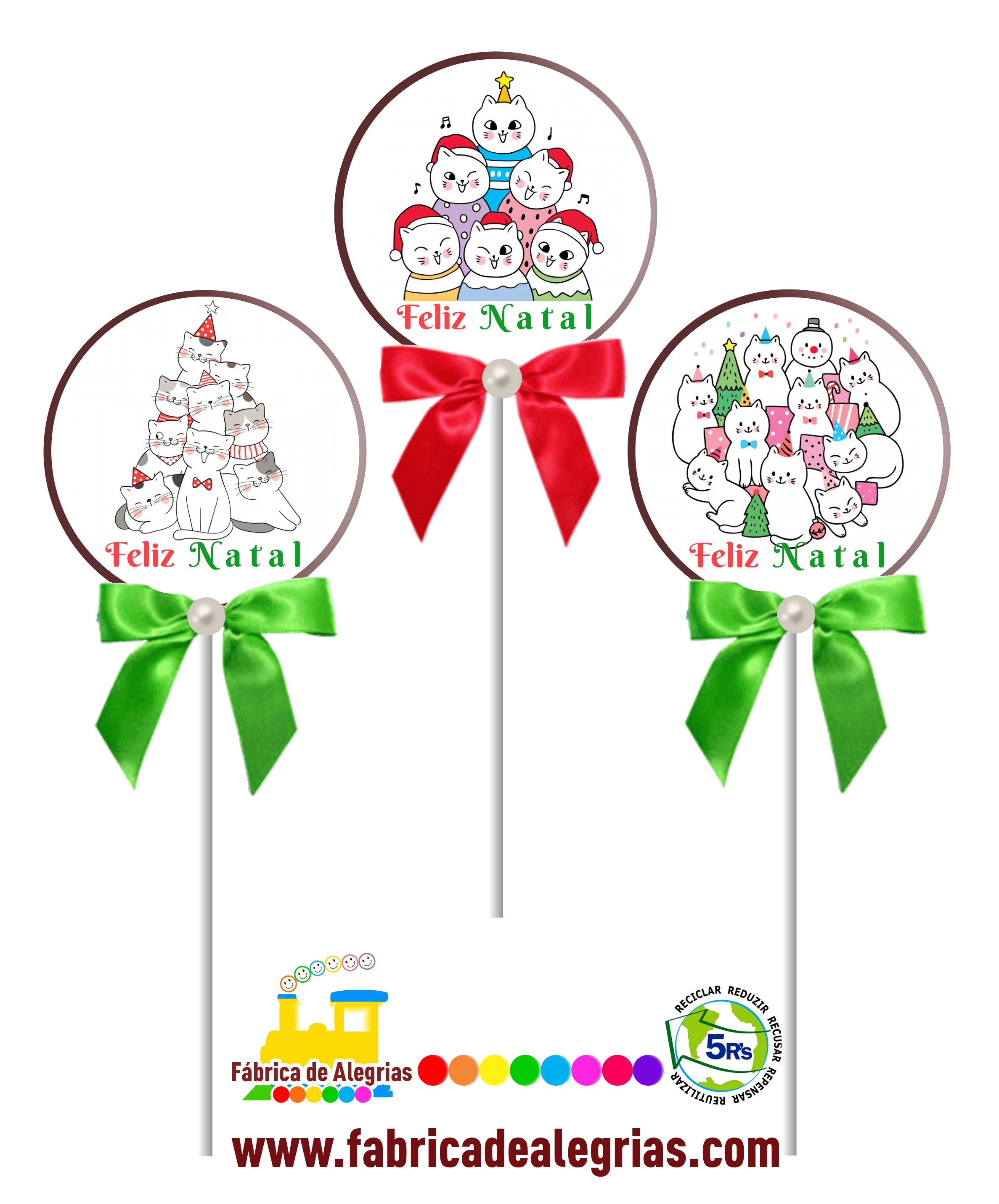 Pirulitos de Natal 2020