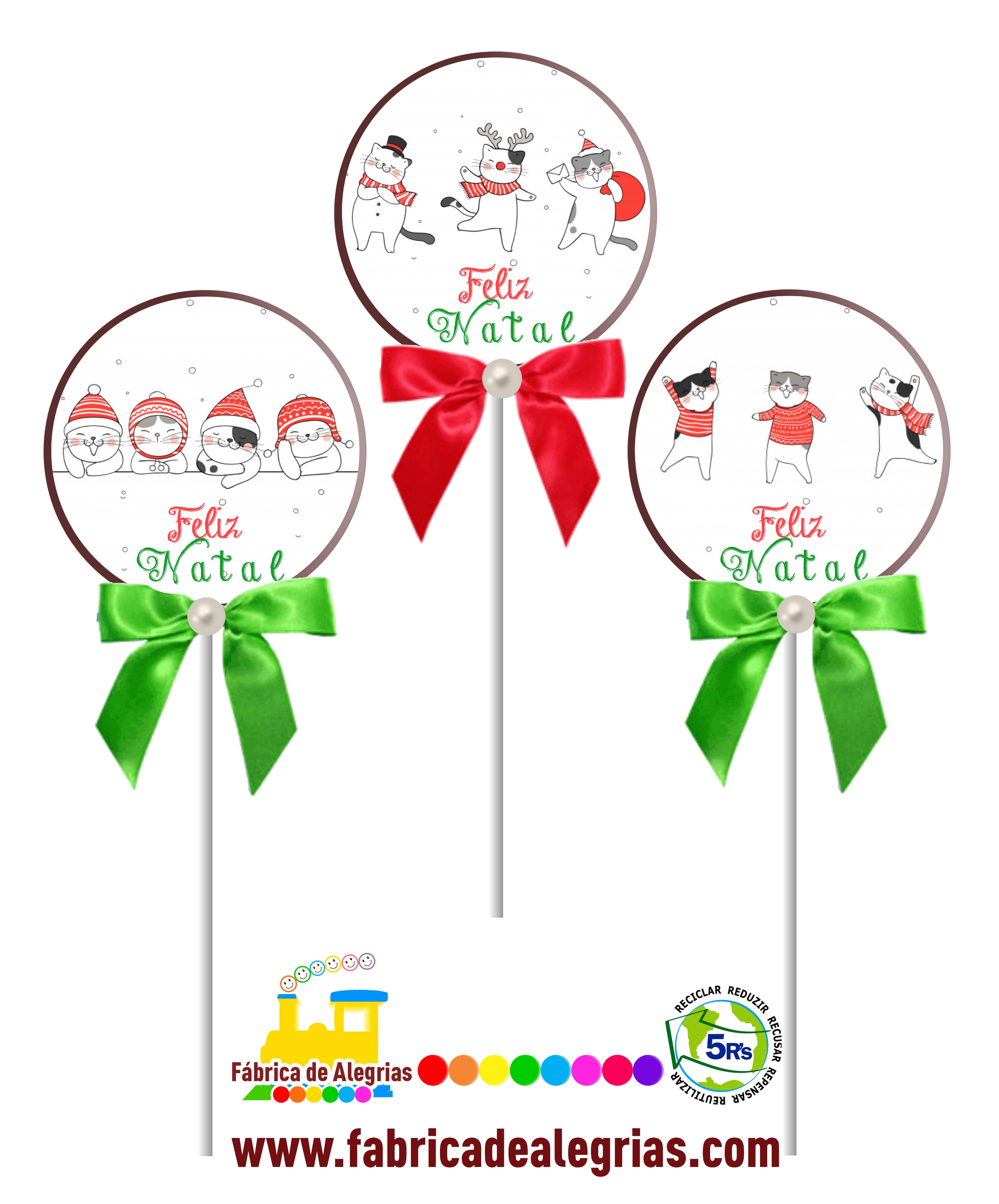 Pirulitos de Natal 2020