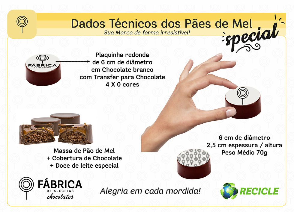 Bombom Pão de Mel Especial