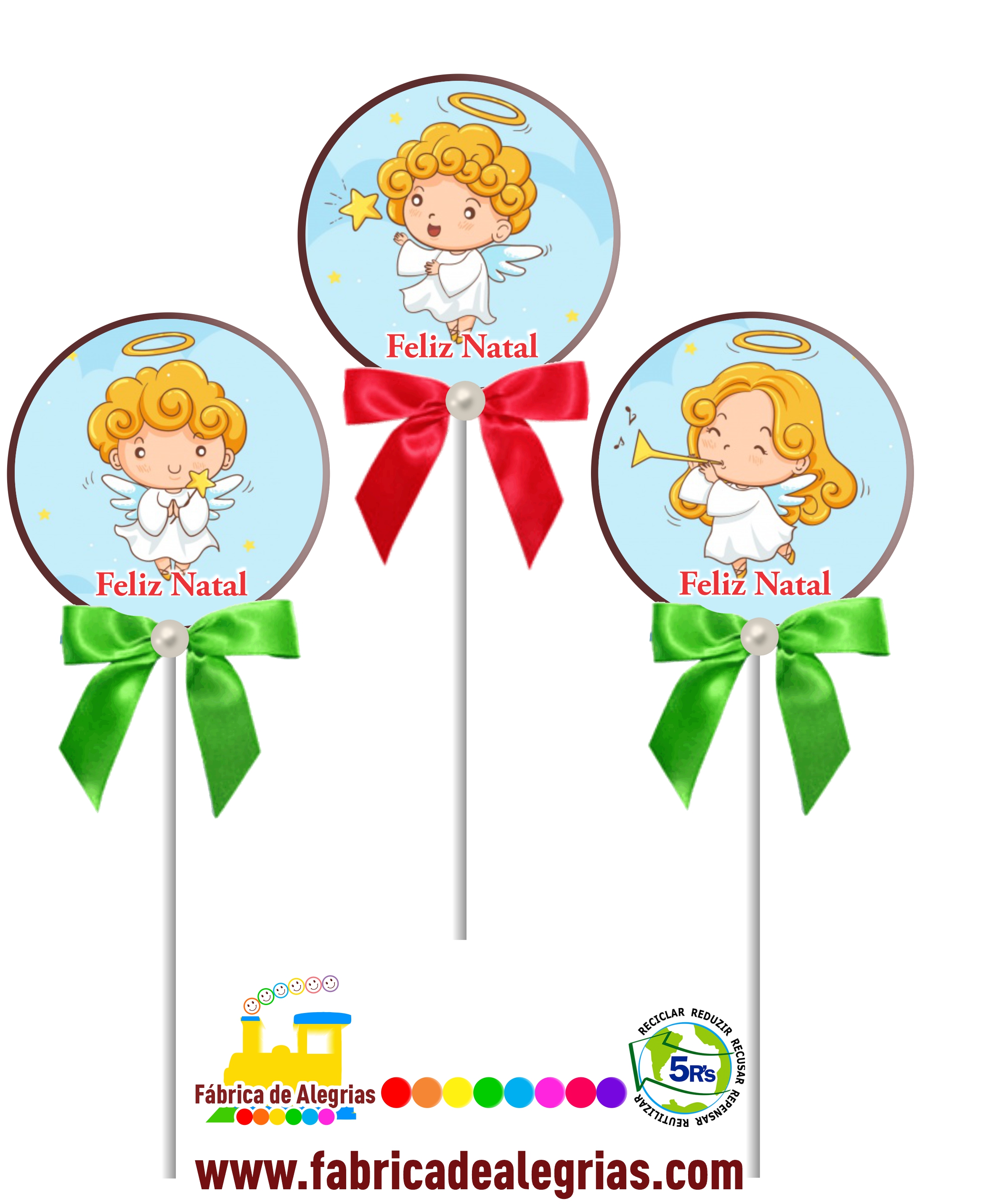 Pirulitos de Natal 2020