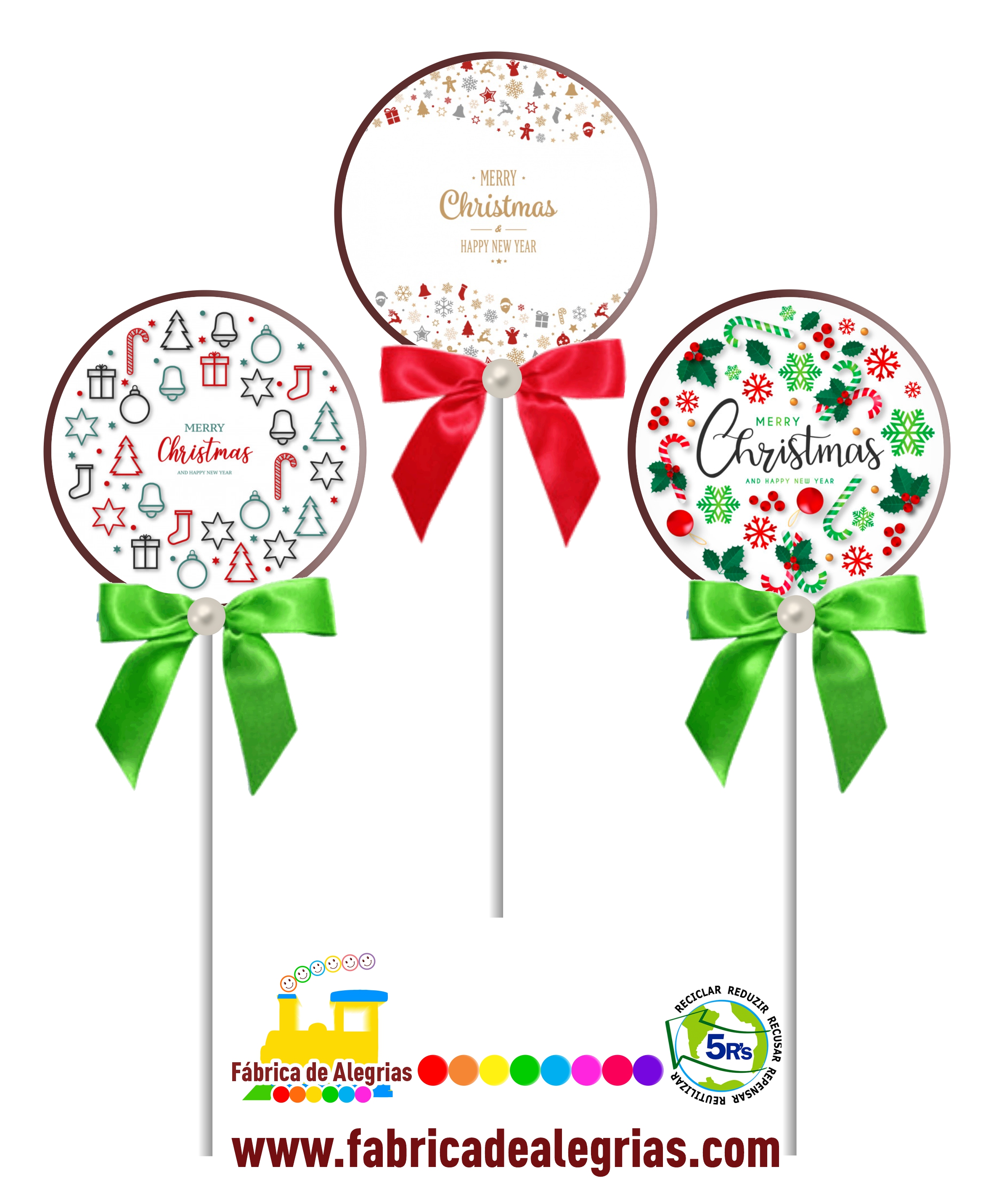 Pirulitos de Natal 2020