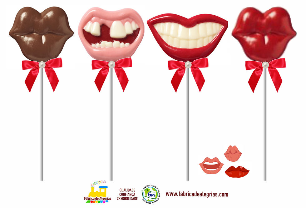 Pirulito de Chocolate Boca