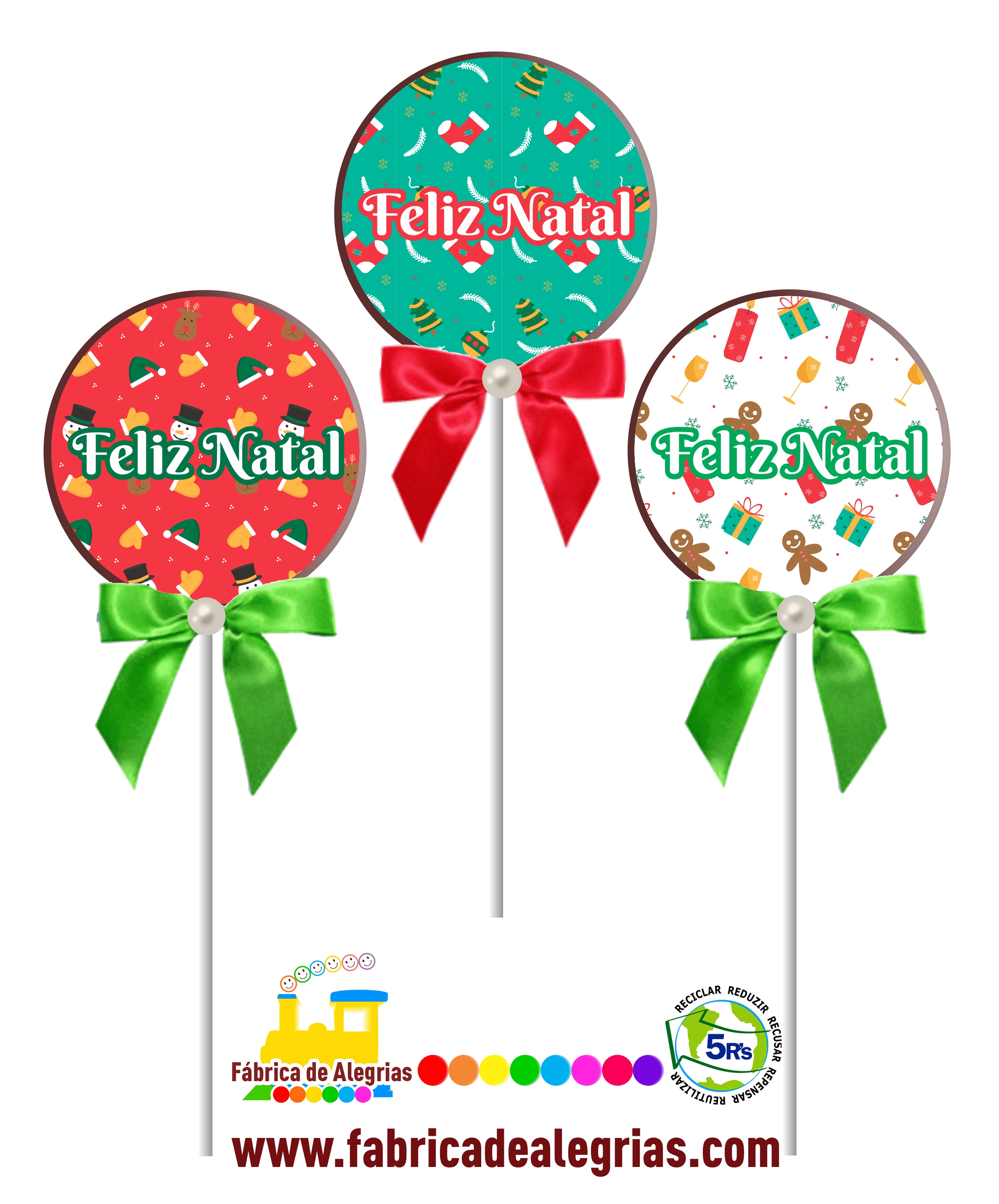 Pirulitos de Natal 2020