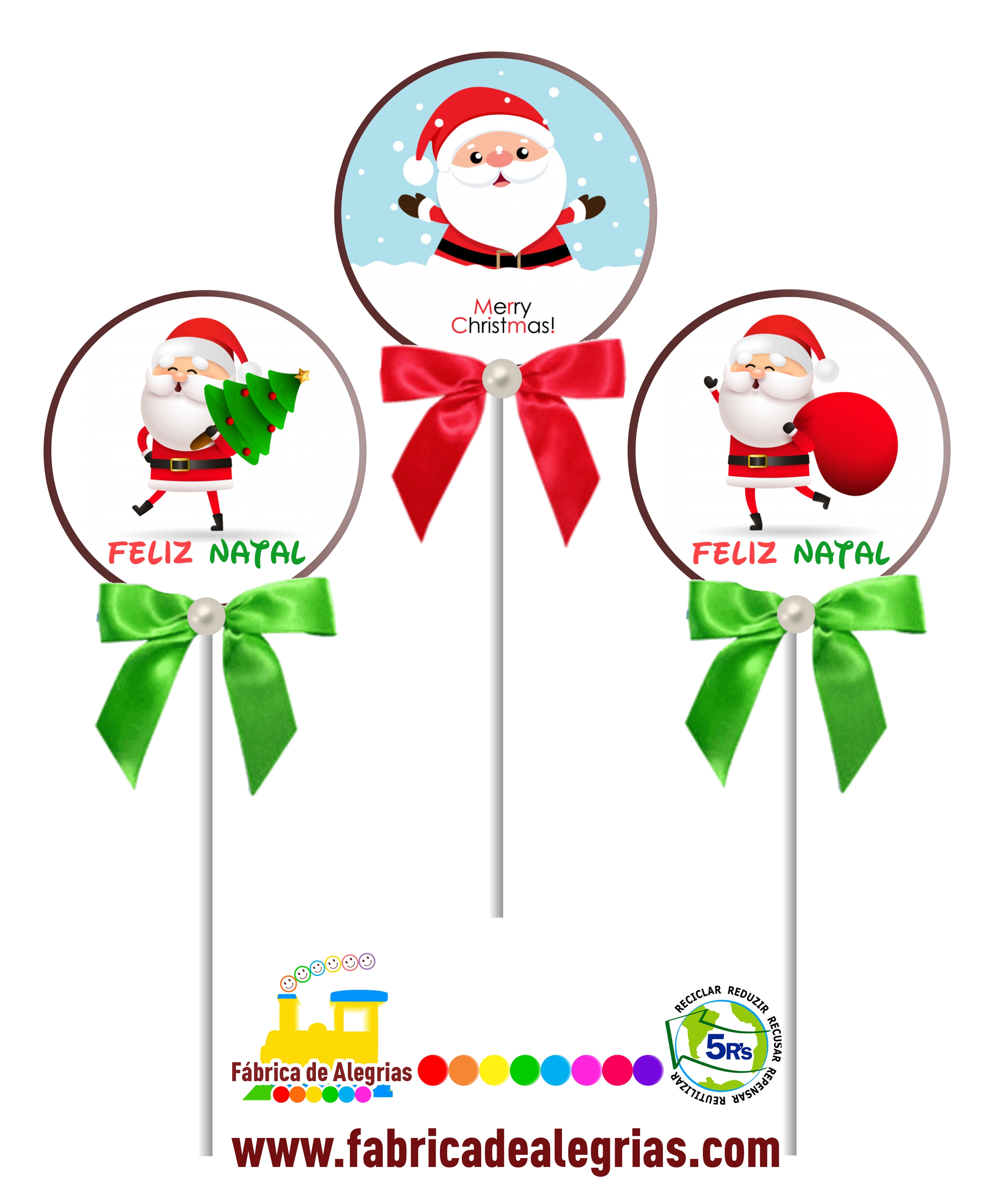 Pirulitos de Natal 2020