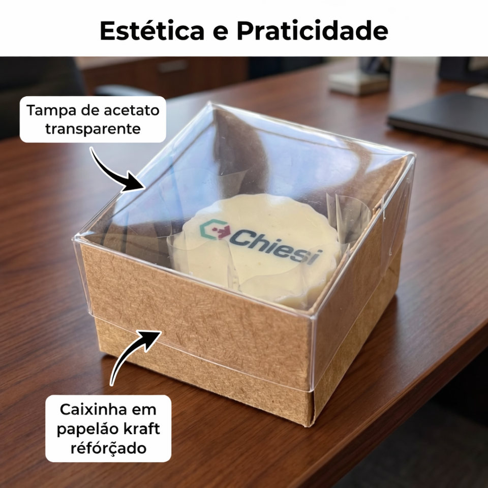 Bombom Maciço com Logotipo