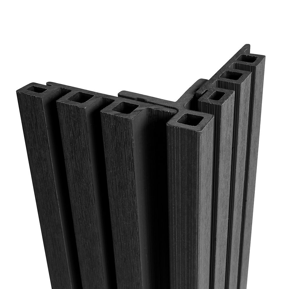 Thumbnail: Slatted Cladding Corner Trim - 7 Colours