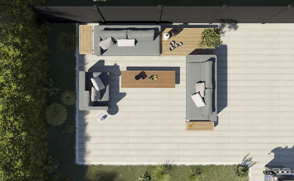 Thumbnail: 3.6m Grande Composite Decking Board - Chataux
