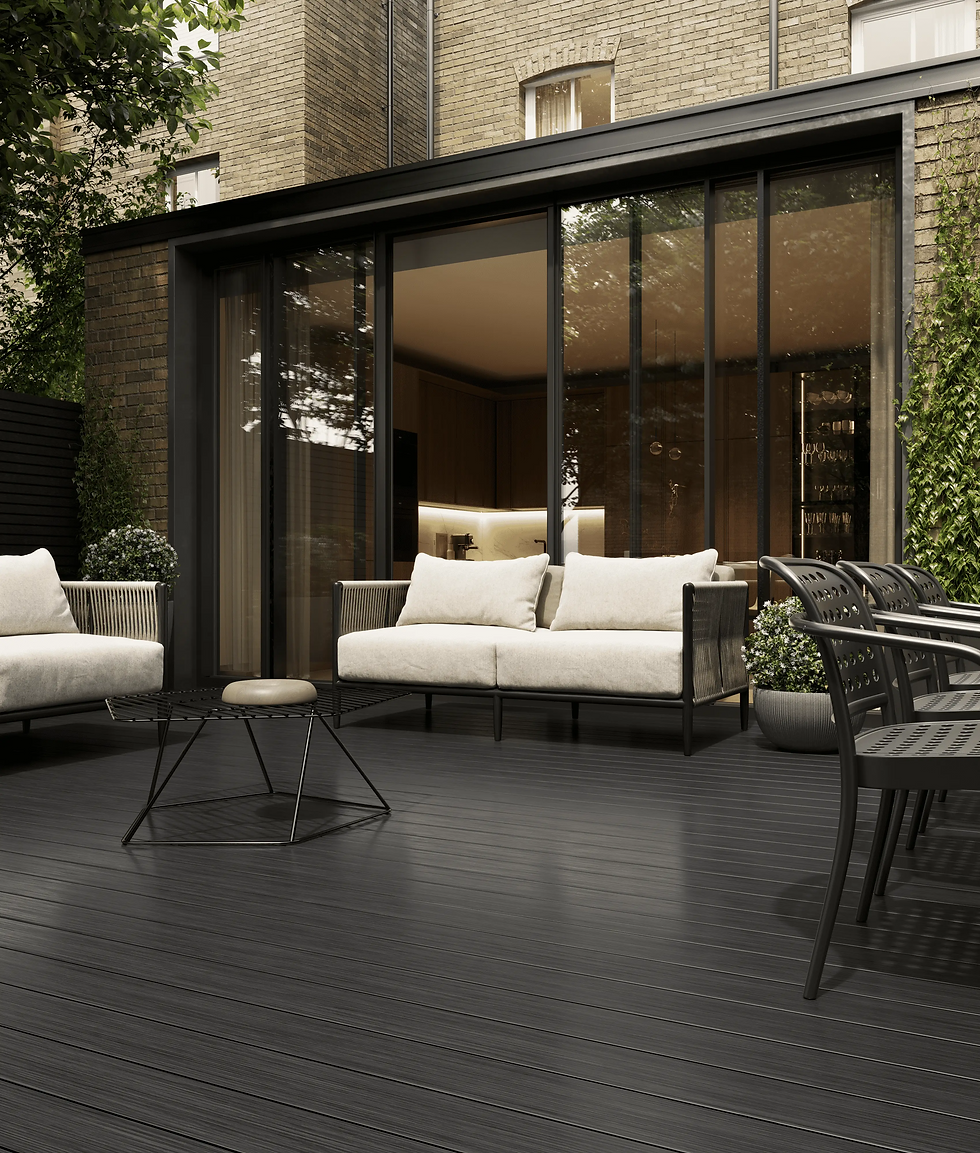 Thumbnail: Linea Composite Decking Board - Onyx
