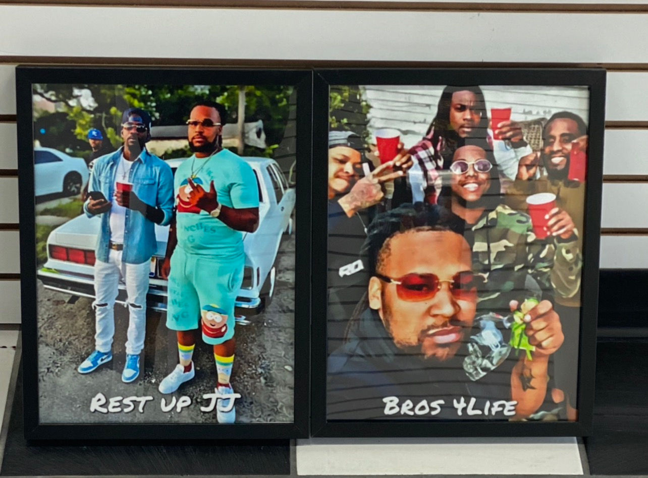 Two 14x18 package deal fits up to 5 pics (PLEASE READ THE INSTRUCTIONS BELOW )