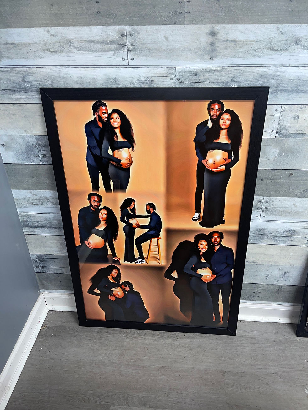 Thumbnail: Custom 24x36 oil print🖼️fits up to 6 photos👉🏻PLEASE READ INSTRUCTIONS BELOW