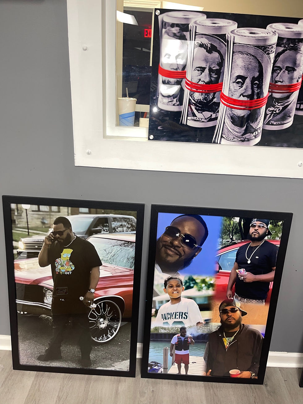 Thumbnail: Custom 24x36 oil print🖼️fits up to 6 photos👉🏻PLEASE READ INSTRUCTIONS BELOW