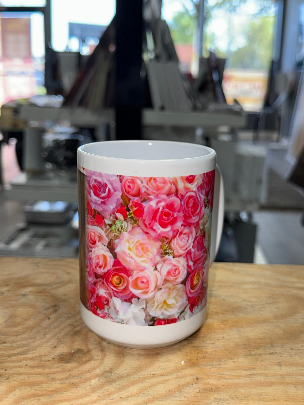 Thumbnail: 15oz custom Mug can use words or photos (PLEASE READ INSTRUCTIONS BELOW 👇🏾 )