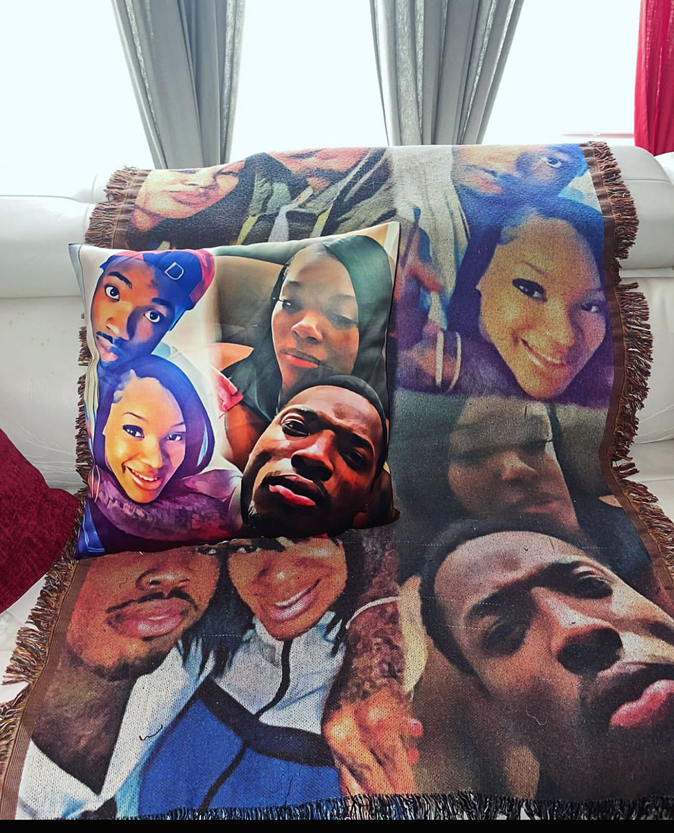Thumbnail: Xxl blanket 80x60 fits up to 6 pictures (PLEASE READ INSTRUCTIONS BELOW )