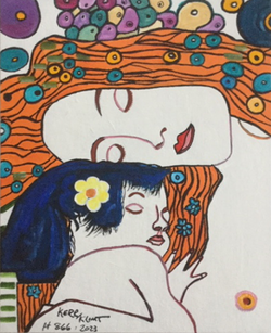 Klimt-MotherAndChild-866