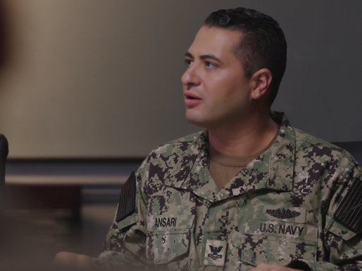 Walid Chaya in U.S. Navy Film "Full Speed Ahead 3.0"