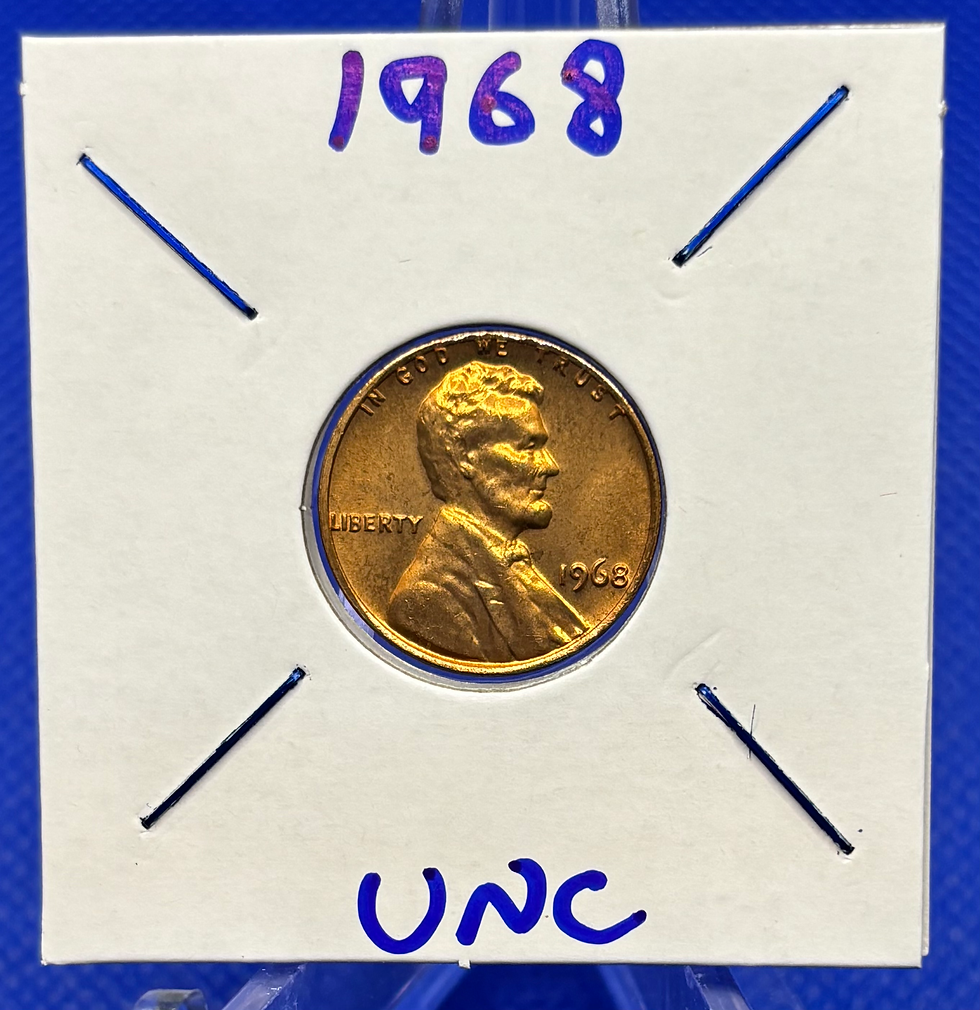 Thumbnail: 1968 UNC Lincoln Memorial Cent 