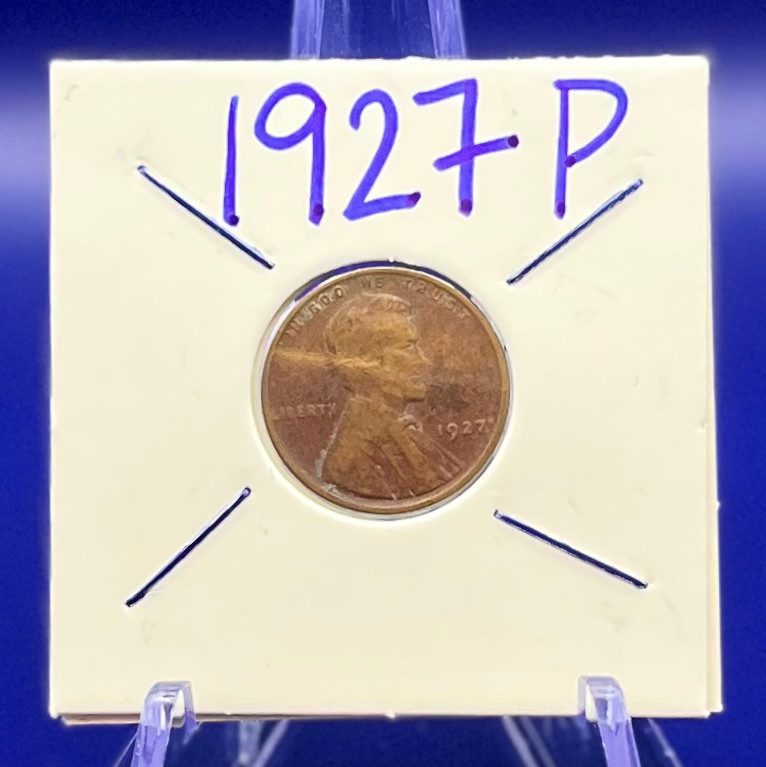 1927 Wheat Cent