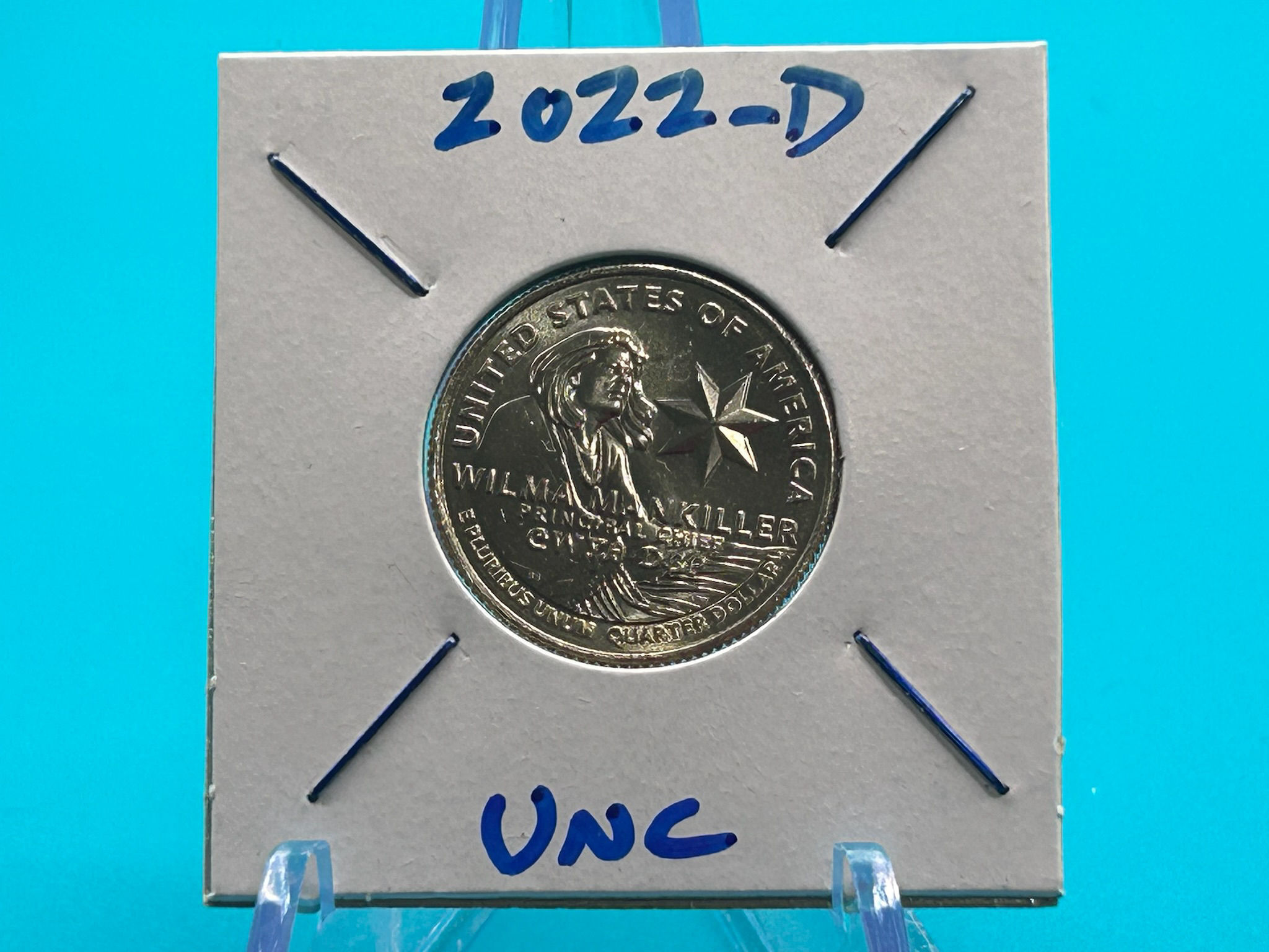 2022-D Mankiller Quarter