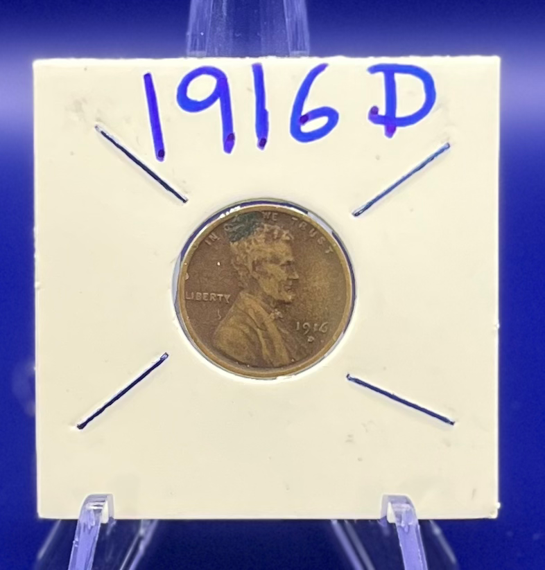 1916 D Wheat Cent