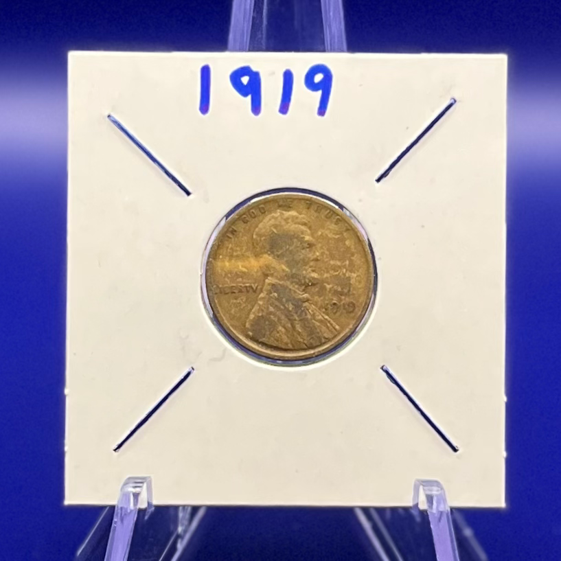 1919 Wheat Cent 