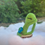 Thumbnail: Zen Alien in King Pigeon pose: connect to cosmic consciousness