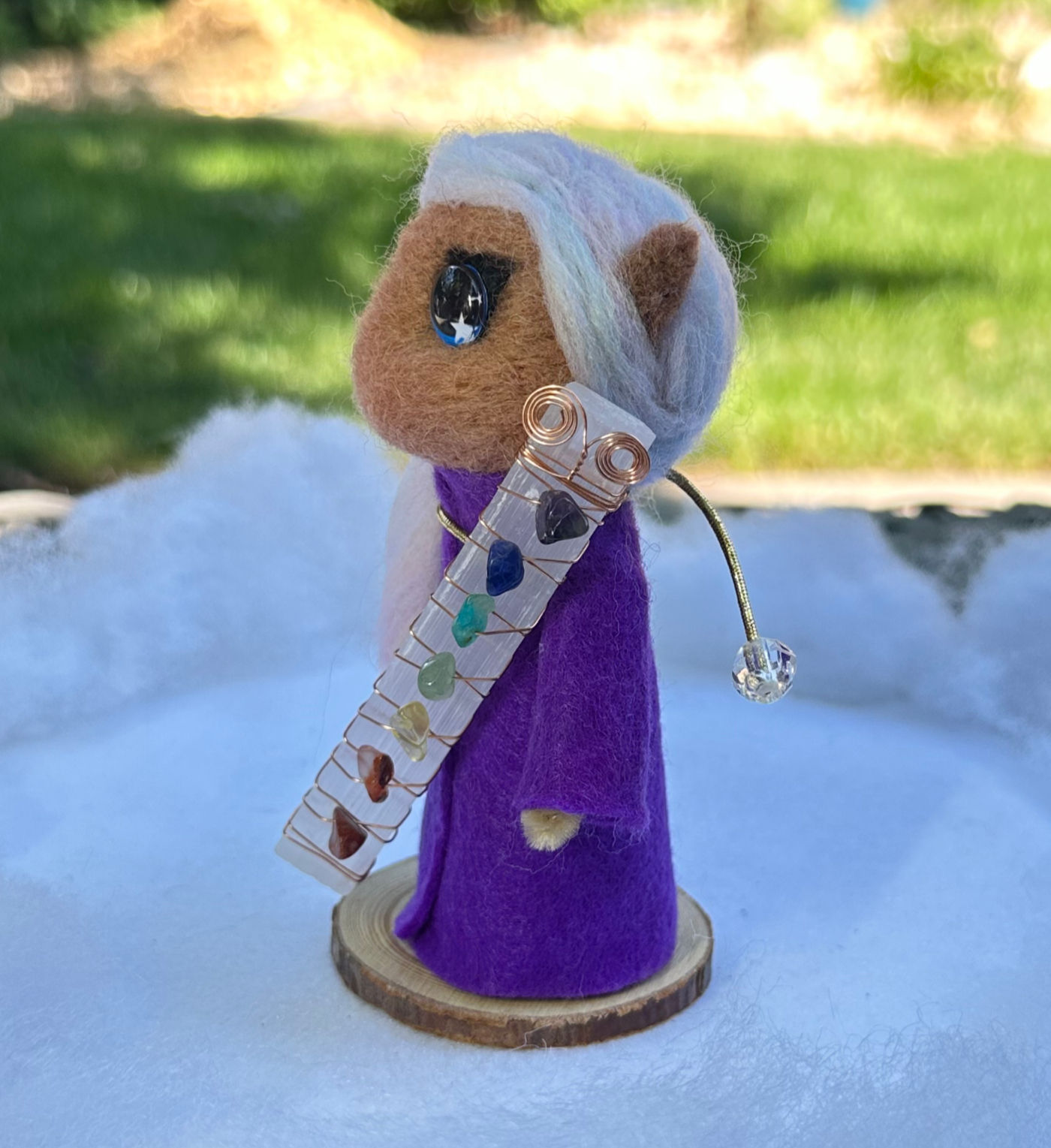 Magic Elfin Spiritual Avatar with Mystical Toolkit