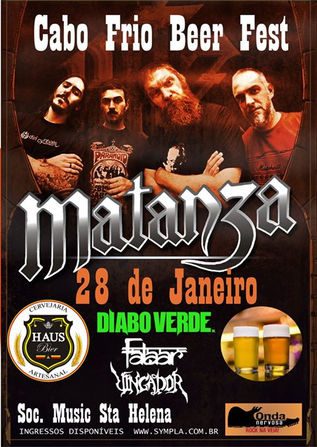 Matanza Beer Fest chega ao verão de Cabo Frio
