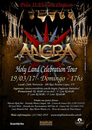 Angra celebra 20 anos de clássico álbum em Osasco/SP