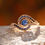 Miniature : Bague Spirale Vintage, or rose 18k