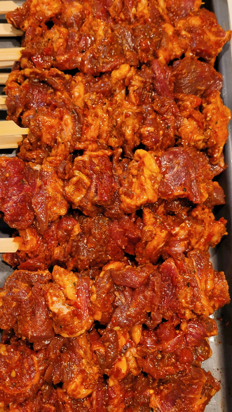 Thumbnail: Beef Skewers សាច់គោចង្កាក់ (12 st)