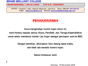 INFO HUJAN