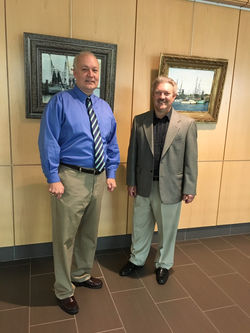 Mt.Pleasant Mayor Will Haynie and me