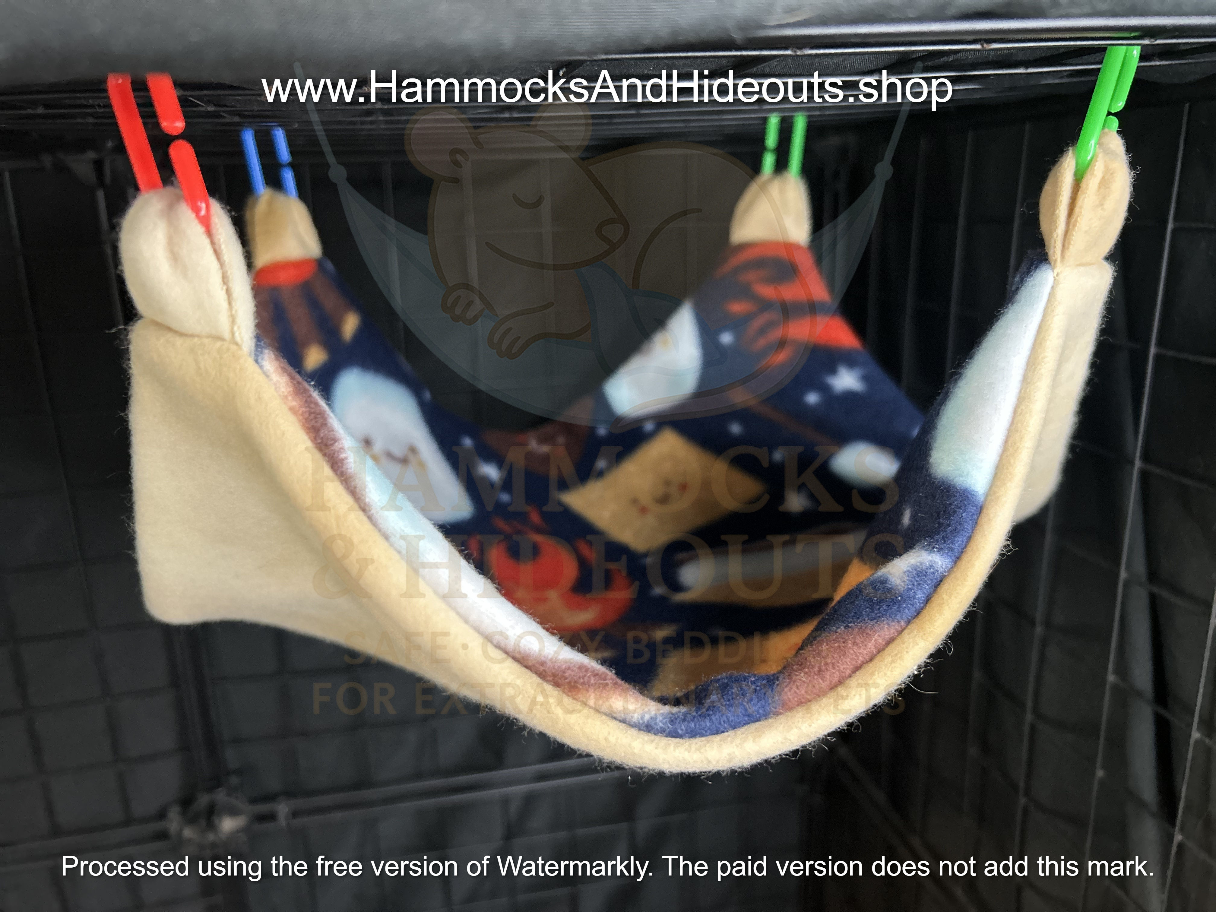 Smores Campfire 12" x 12" Hammock