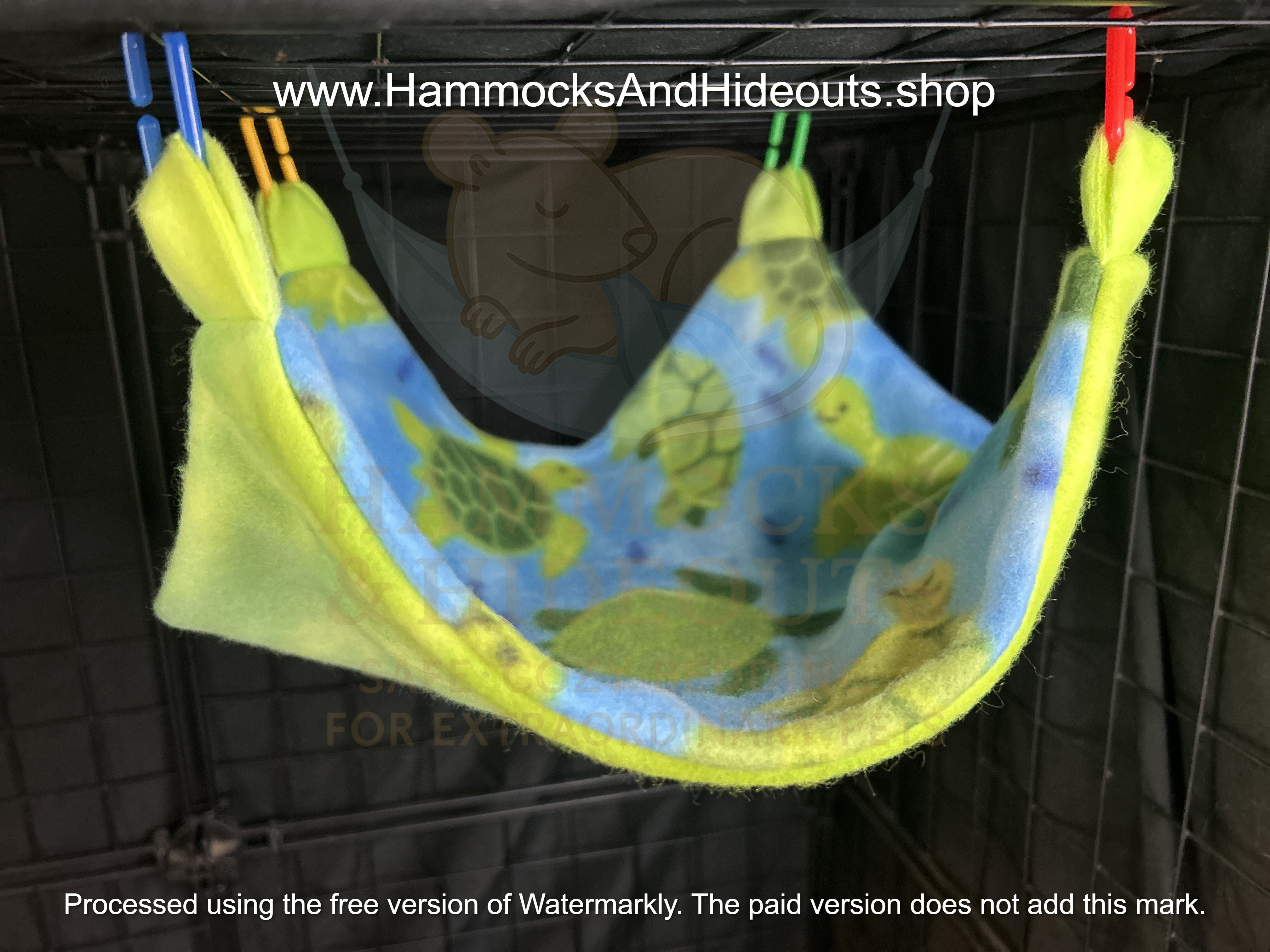 Sea Turtles 12" x 12" Hammock