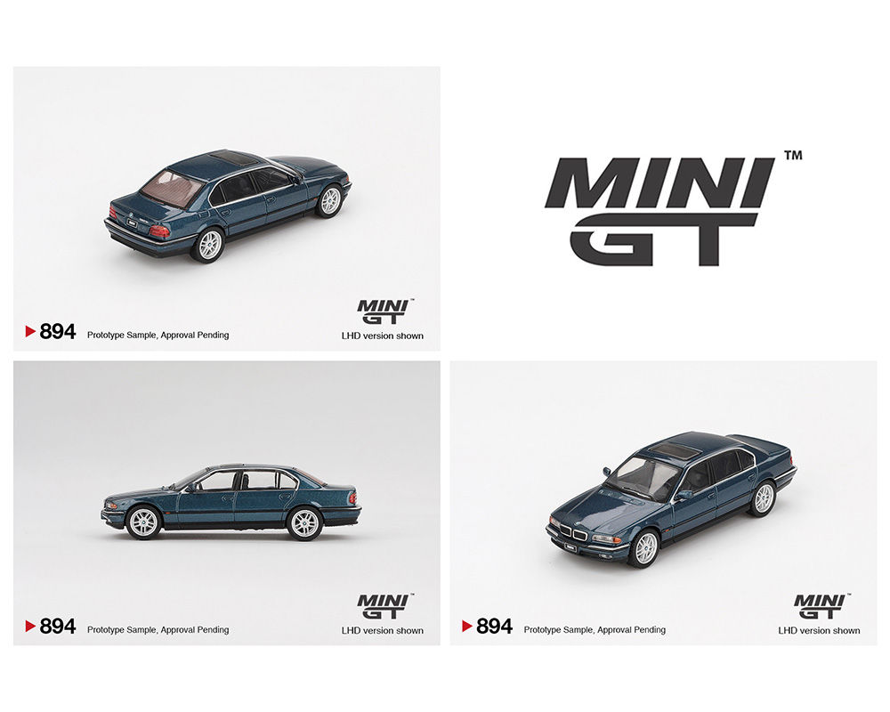MINIGT894 BMW E38 750IL - BLUE