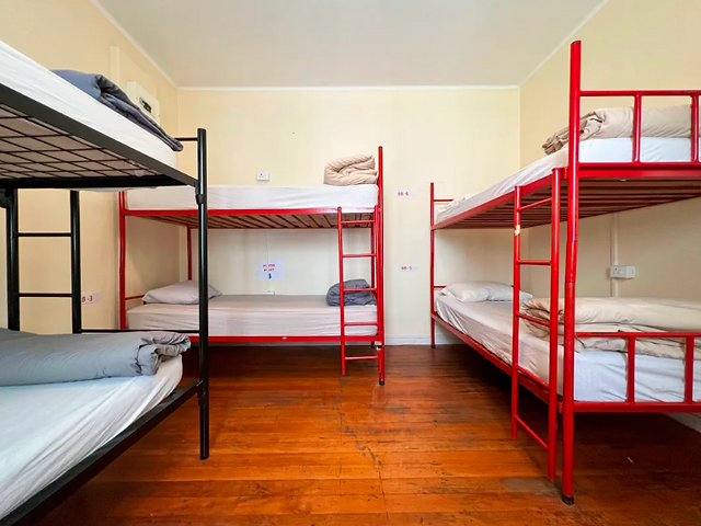 Long street backpackers, drom, hostel, Cape Town