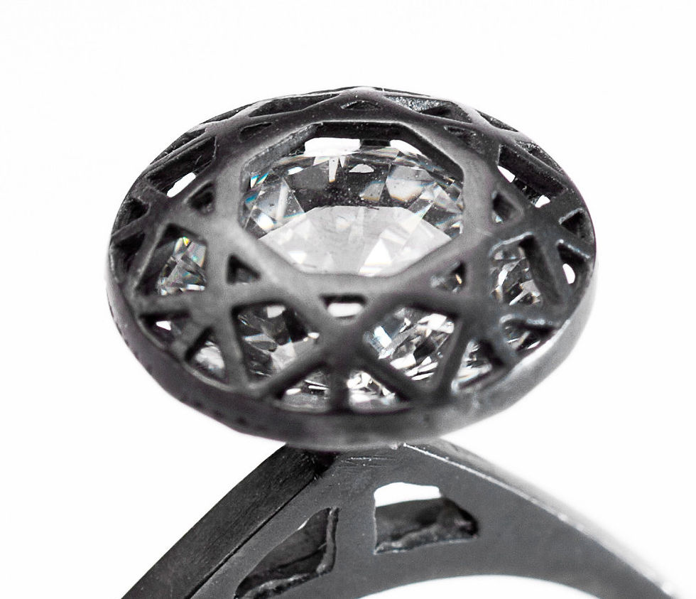 Thumbnail: Like Diamond Ring (Diamond shape with stone)