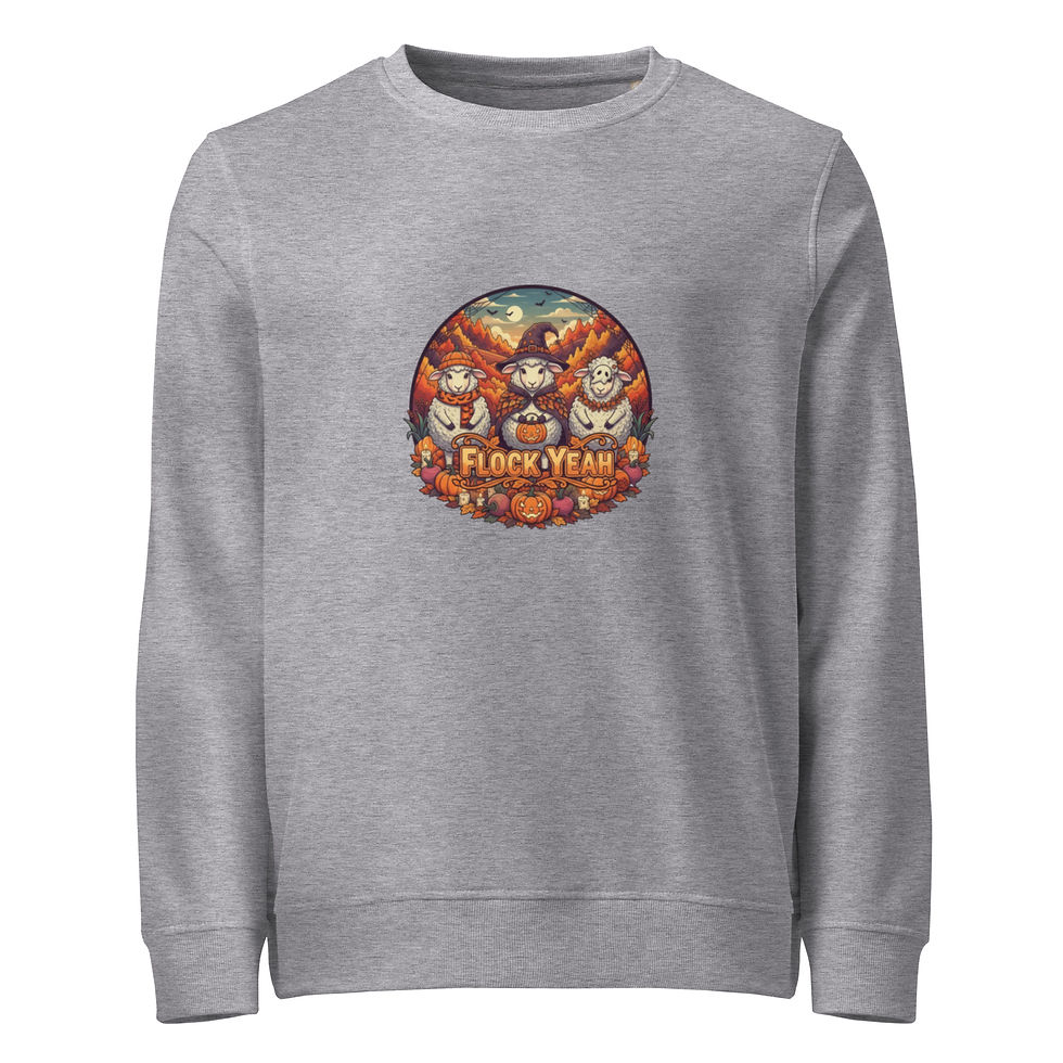 Unisex organic sweatshirt