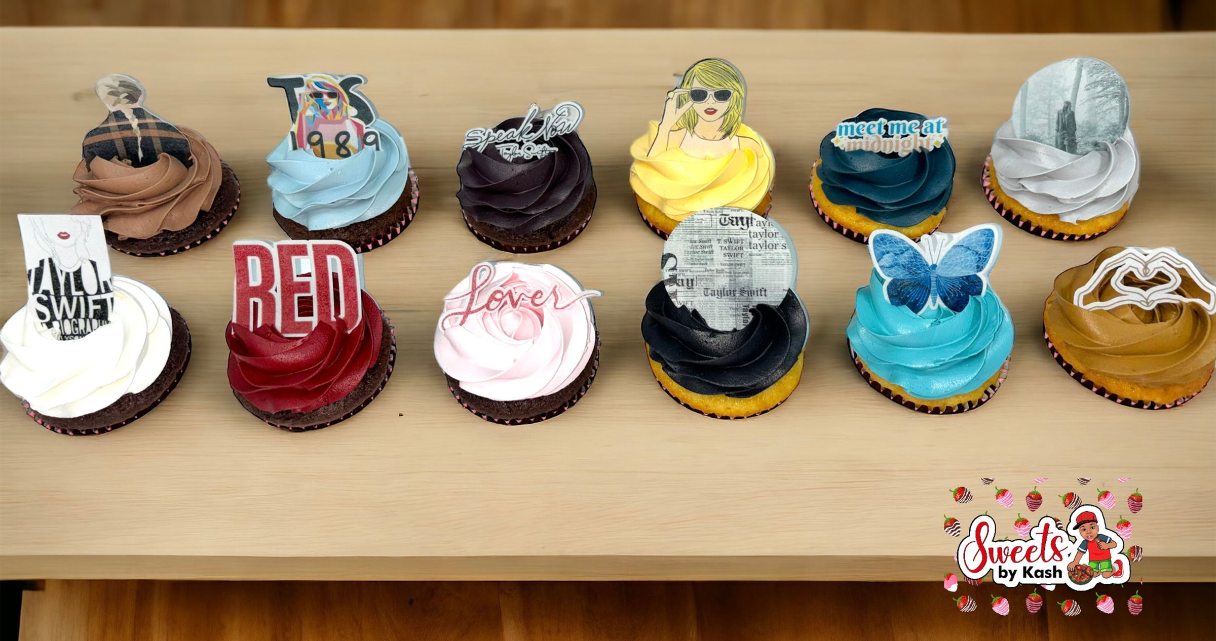 Edible Wafer Cutouts - Taylor Swift ERAs