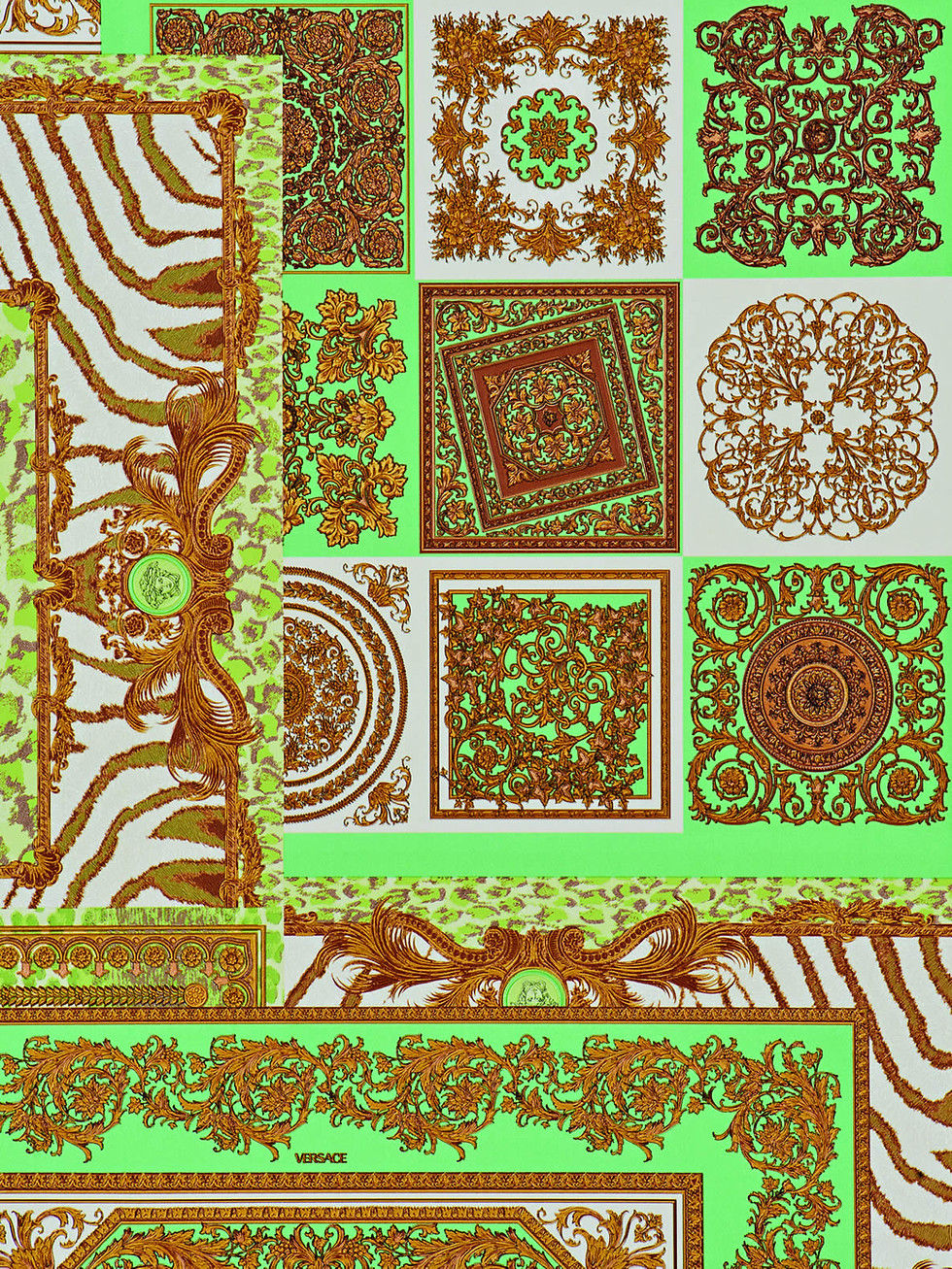Miniatura: Papel Tapiz VERSACE IV