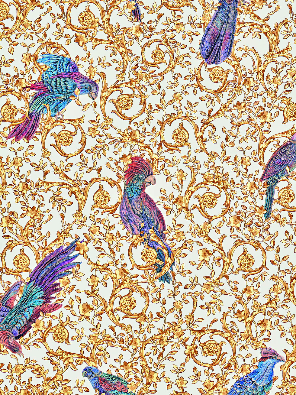 Miniatura: Papel Tapiz VERSACE IV