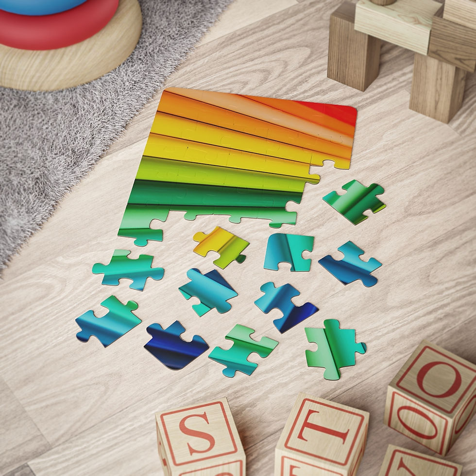 Thumbnail: Rainbow Color Pencil Kids' Puzzle, 30-Piece