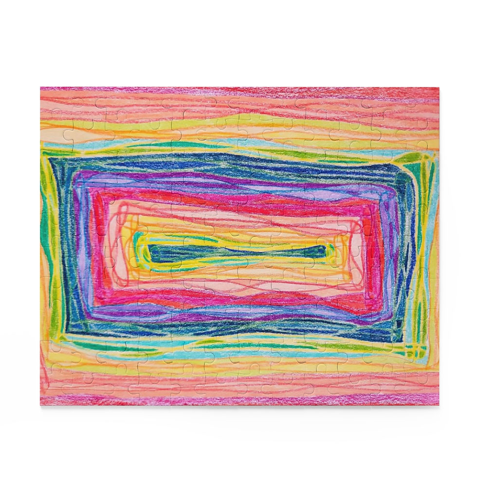 Thumbnail: Rainbow Puzzle (120, 252, 500-Piece)