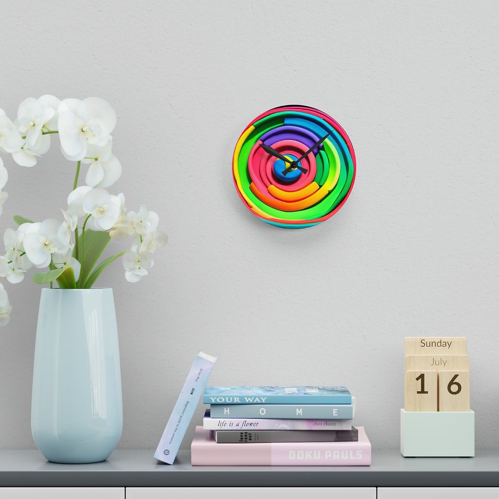 Thumbnail: Acrylic Wall Clock
