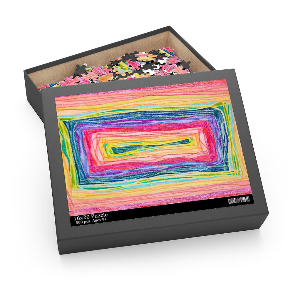 Thumbnail: Rainbow Puzzle (120, 252, 500-Piece)