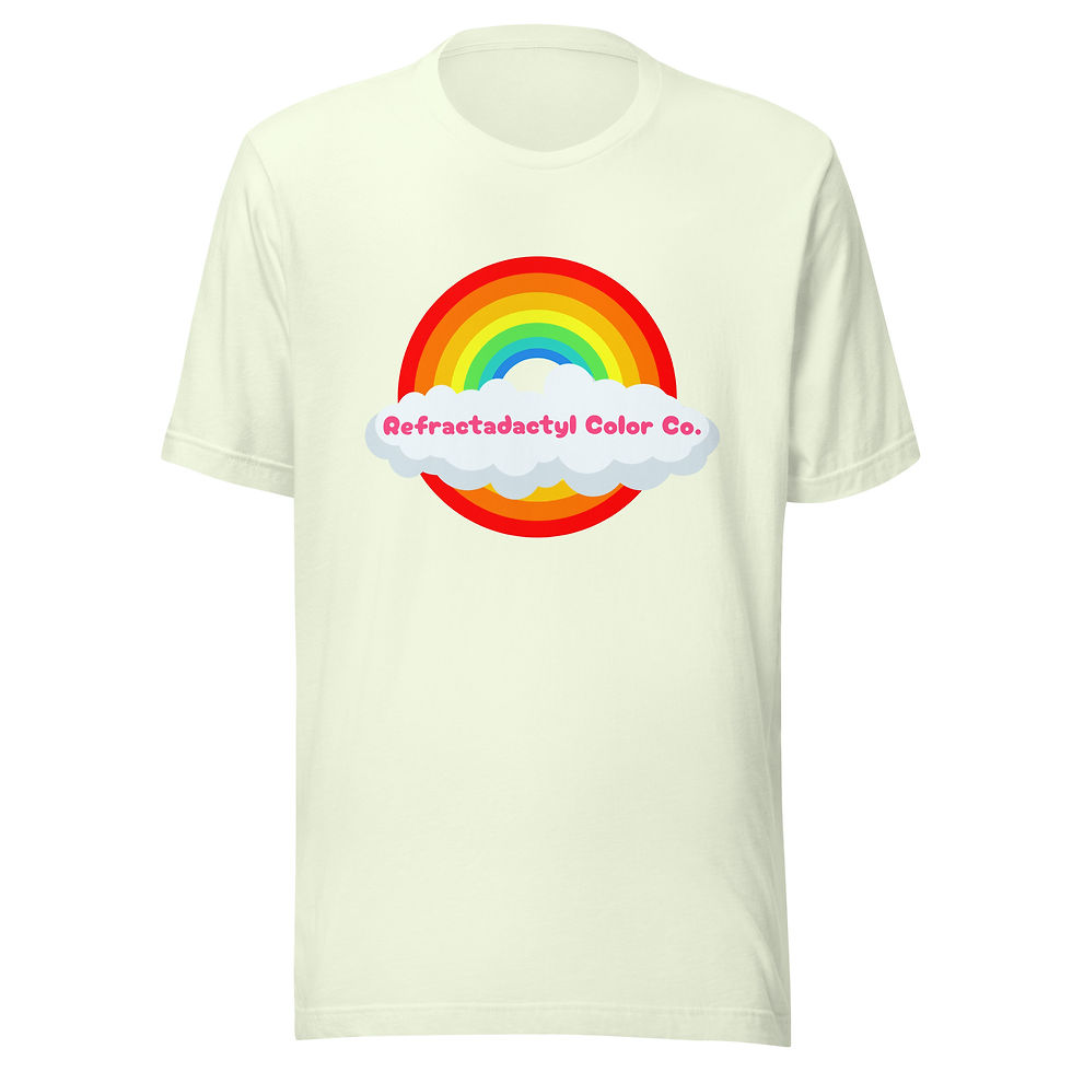 Thumbnail: Rainbow Cloud Unisex t-shirt