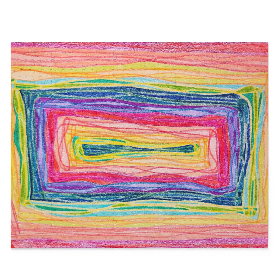 Thumbnail: Rainbow Puzzle (120, 252, 500-Piece)