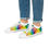 Thumbnail: Rainbow Bleed Men's Low Top Sneakers
