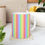 Thumbnail: Rainbow Dotted Ceramic Mug, (11oz, 15oz)
