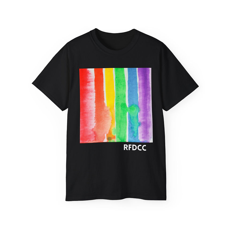 Thumbnail: Rainbow Watercolor Unisex Tee